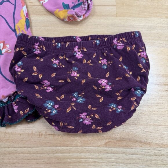 Matilda Jane Toddler Girl Floral Print Dress with Diaper Cover size 18-24 Months - Picture 3 of 11